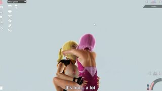 POV Sakura Haruno and Ai Miyashita Making Sweet Love [3d HENTAI] first Person, Honey Select 2