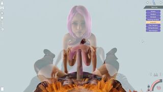 POV Sakura Haruno and Ai Miyashita Making Sweet Love [3d HENTAI] first Person, Honey Select 2