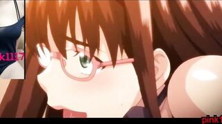 男性向 メガネ女神 中出性感小穴 中文音声