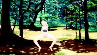 Tsunade Masturbates at Shikkotsurin - Naruto Hentai Uncensored