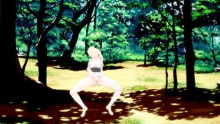 Tsunade Masturbates at Shikkotsurin - Naruto Hentai Uncensored