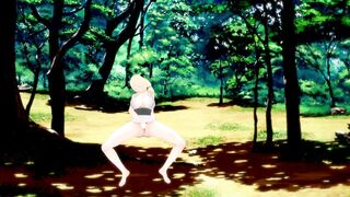 Tsunade Masturbates at Shikkotsurin - Naruto Hentai Uncensored