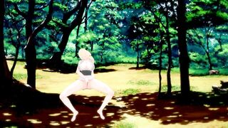 Tsunade Masturbates at Shikkotsurin - Naruto Hentai Uncensored