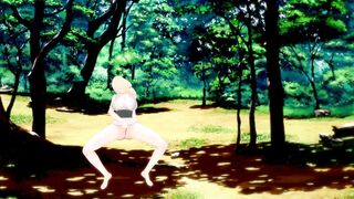 Tsunade Masturbates at Shikkotsurin - Naruto Hentai Uncensored