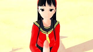 Yukiko Amagi Persona 4 3D HENTAI 1/3