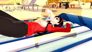 Yukiko Amagi Persona 4 3D HENTAI 1/3