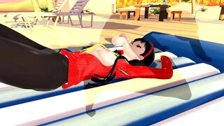 Yukiko Amagi Persona 4 3D HENTAI 1/3
