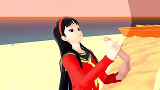 Yukiko Amagi Persona 4 3D HENTAI 1/3