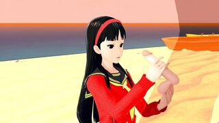 Yukiko Amagi Persona 4 3D HENTAI 1/3