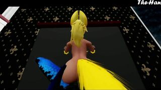 Second Life - Smashing Liru from behind