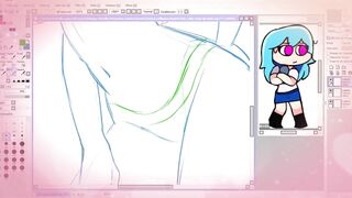 Speed Paint - Sky En Traje De Baño