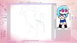 Speed Paint - Sky En Traje De Baño