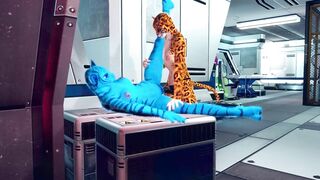 Furry Lesbian Strapon Fuck