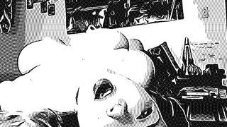 Amazing Anime Girl Masturbates and Moans Hard