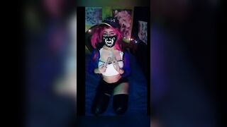Cosplay Kda Akali Crystal Dildo
