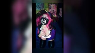 Cosplay Kda Akali Crystal Dildo