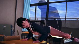 DVA Schoolgirl Ass Fucked
