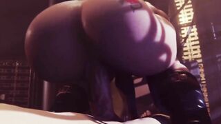 【MMD R-18 SEX DANCE】SWEET BIG ASS INTENSE SEX RIDING ホットお尻 [MMD]