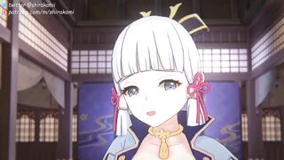 【r-18 MMD】Genshin Impact Ayaka 神里绫华 Sex Animation