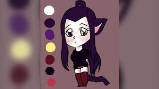 Chibi Indi Speed Paint // San Amour