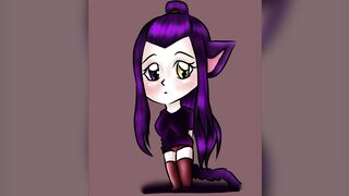 Chibi Indi Speed Paint // San Amour