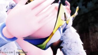 FGO - ARTORIA SLIPPERY TITJOB UNCENSORED 4K HENTAI