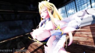 FGO - ARTORIA SLIPPERY TITJOB UNCENSORED 4K HENTAI