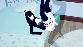 Maid Gets BLOWJOB and FUCK (3d Hentai)