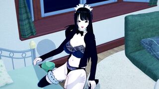Maid Gets BLOWJOB and FUCK (3d Hentai)