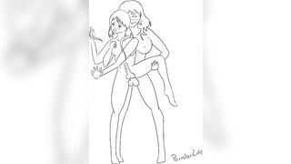 Futa on Futa Cumshot and Creampie Animation Loop [PornstarZote]