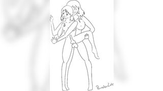 Futa on Futa Cumshot and Creampie Animation Loop [PornstarZote]