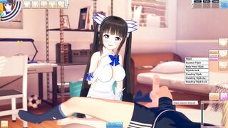 3D Hentaigame - Hestia Blowjob & Titsjob