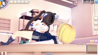 3D Hentaigame - Hestia Blowjob & Titsjob