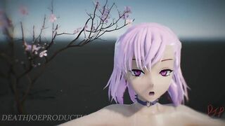 MMD R18 4k UHD Misaka Rose Bondage Bikini - Pom Pom Dance 1071