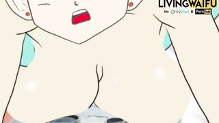 DRAGON BALL Z 2D Real Anime Waifu BULMA Big Japanese Ass Booty MILF Cosplay Hentai Porn Sex XXX GT