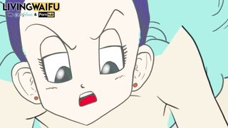 DRAGON BALL Z 2D Real Anime Waifu BULMA Big Japanese Ass Booty MILF Cosplay Hentai Porn Sex XXX GT
