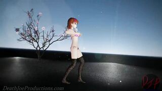 MMD R18 4k Misaka Mikoto Bikini & Stockings - hi Fi Raver - 1029