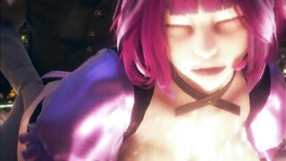 Kokoro Maid with her Big Boobs Full of Cum