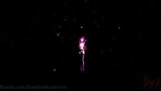 MMD R18 Nude Pink Yamakaze Shake it 105