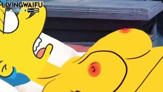MARGE SIMPSON 2D Cartoon MILF Real MASTURBATE Big ANIMATION Ass Cosplay SIMPSONS XXX SEX PORN HENTAI