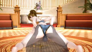 3D HENTAI Cat Suit Seduction