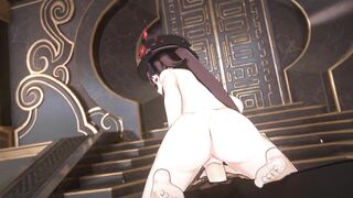 Hutao Riding Aether, Genshin