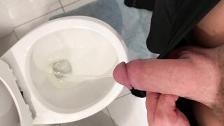 Straight up Pissing