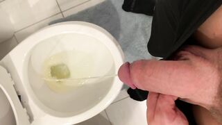 Straight up Pissing