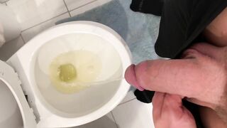 Straight up Pissing