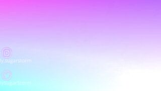 Catgirl Onesie Dildo Footjob Pink Hair Small Sexy Feet Teen Neko SugarStorm