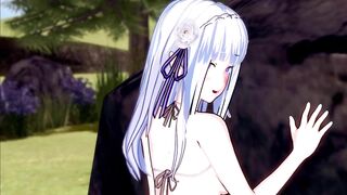Indeed, I Love Emilia! (3D Ecchi) (Re:Zero)