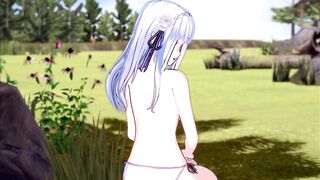 Indeed, I Love Emilia! (3D Ecchi) (Re:Zero)