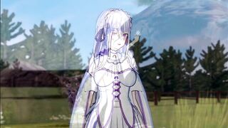 Indeed, I Love Emilia! (3D Ecchi) (Re:Zero)