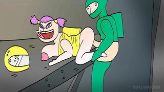 This Girl Plays AMONG US NAKED! Animation Hentai Naked Sex Video 2021